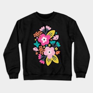 Summer Floral Crewneck Sweatshirt